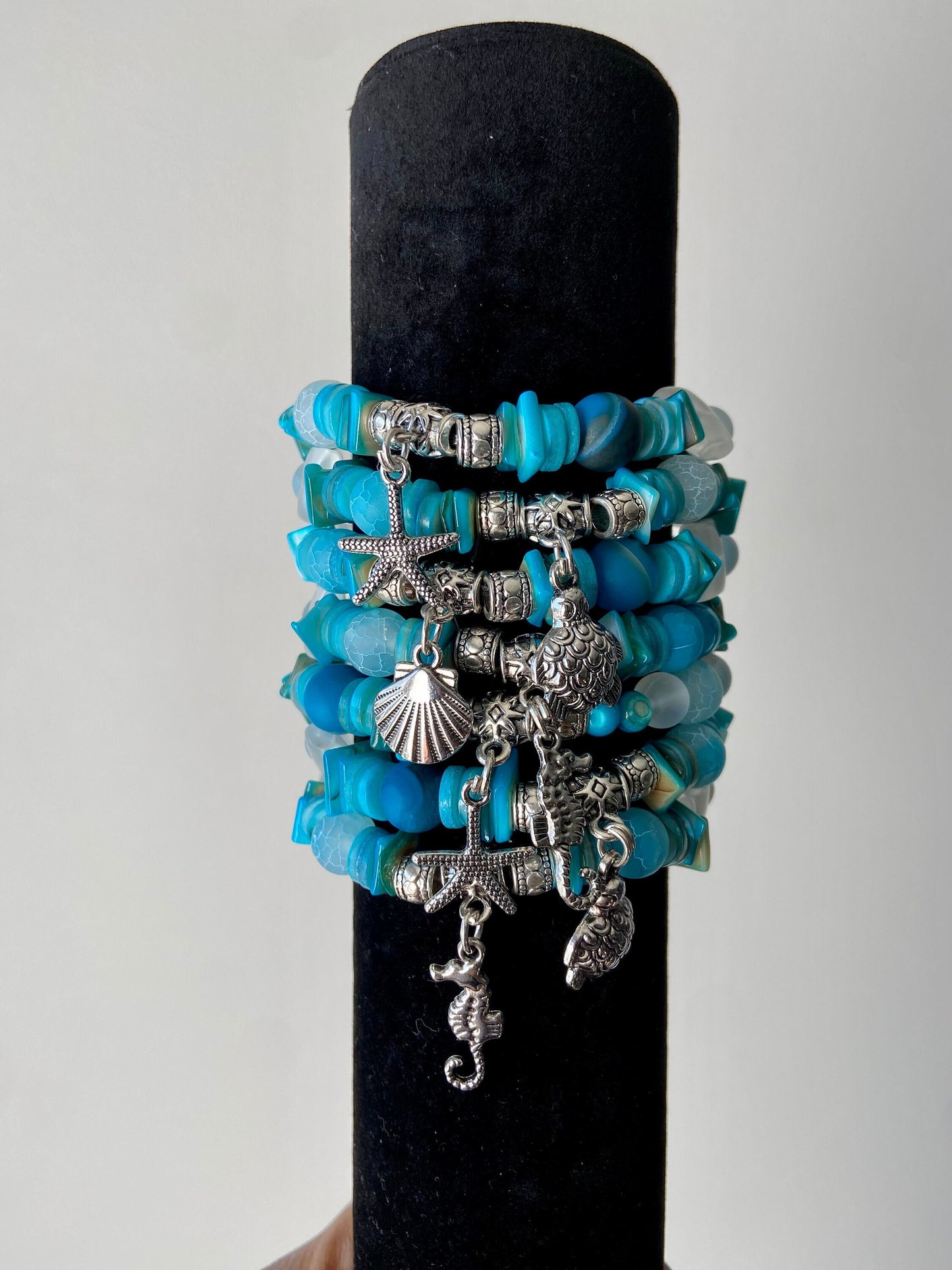 At The Beach Beaded Bracelets