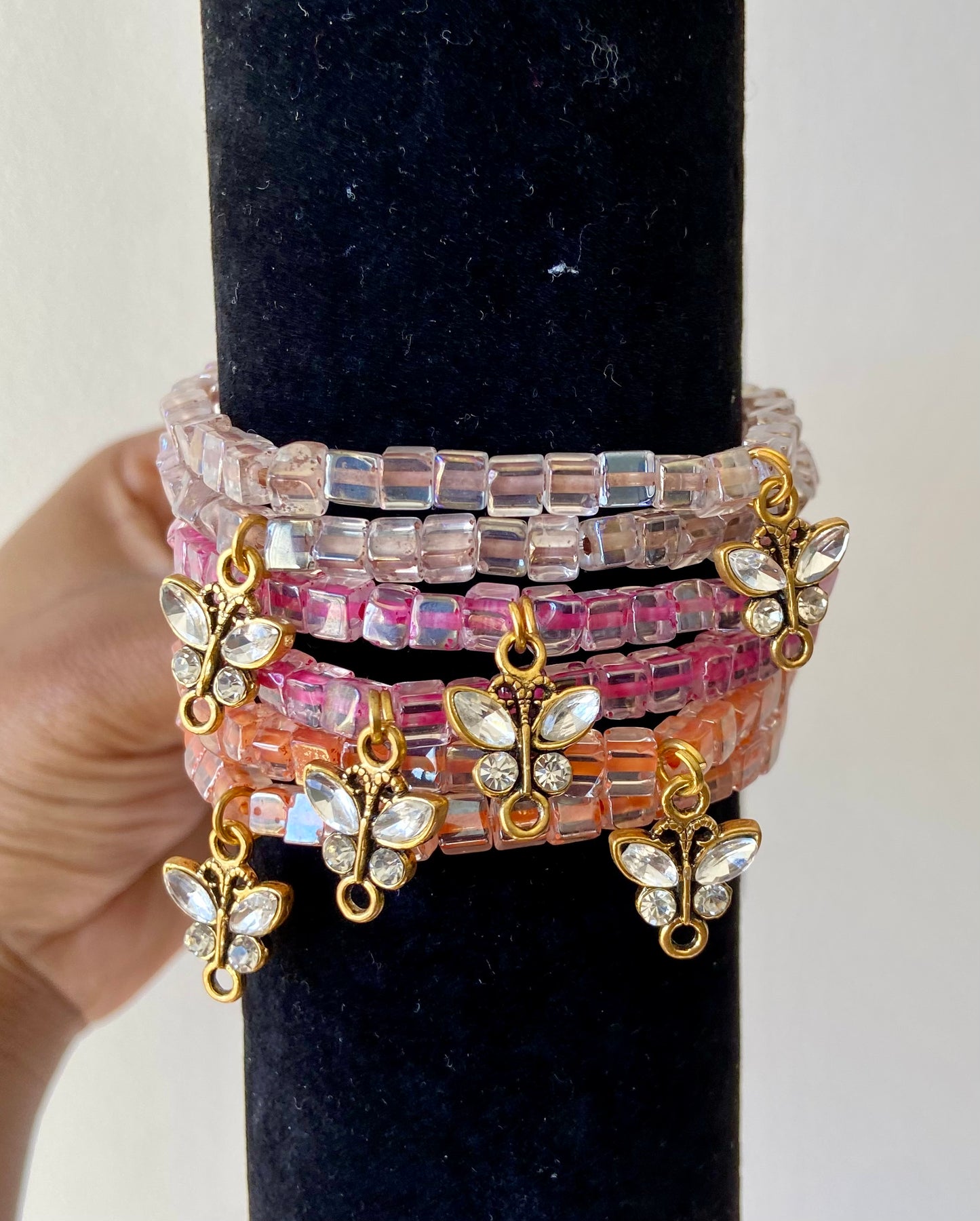 Cubed Butterfly Bracelet