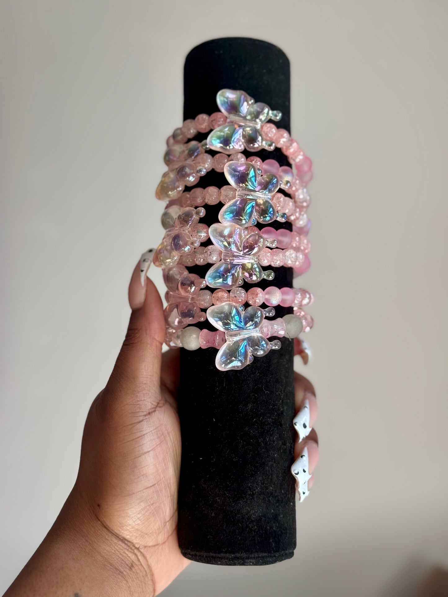 Crystal Wings Beaded Bracelet