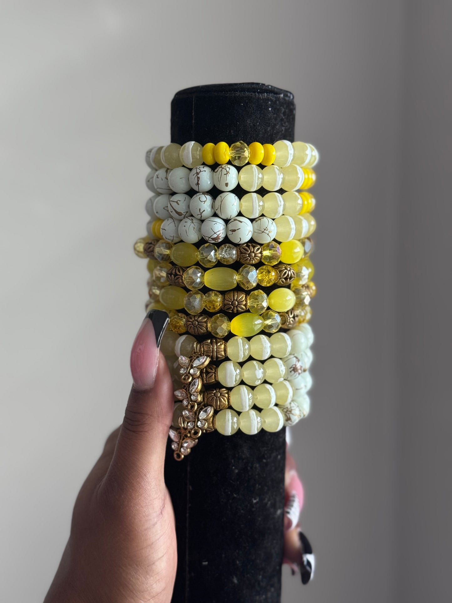 Spring Nectar Beaded Set