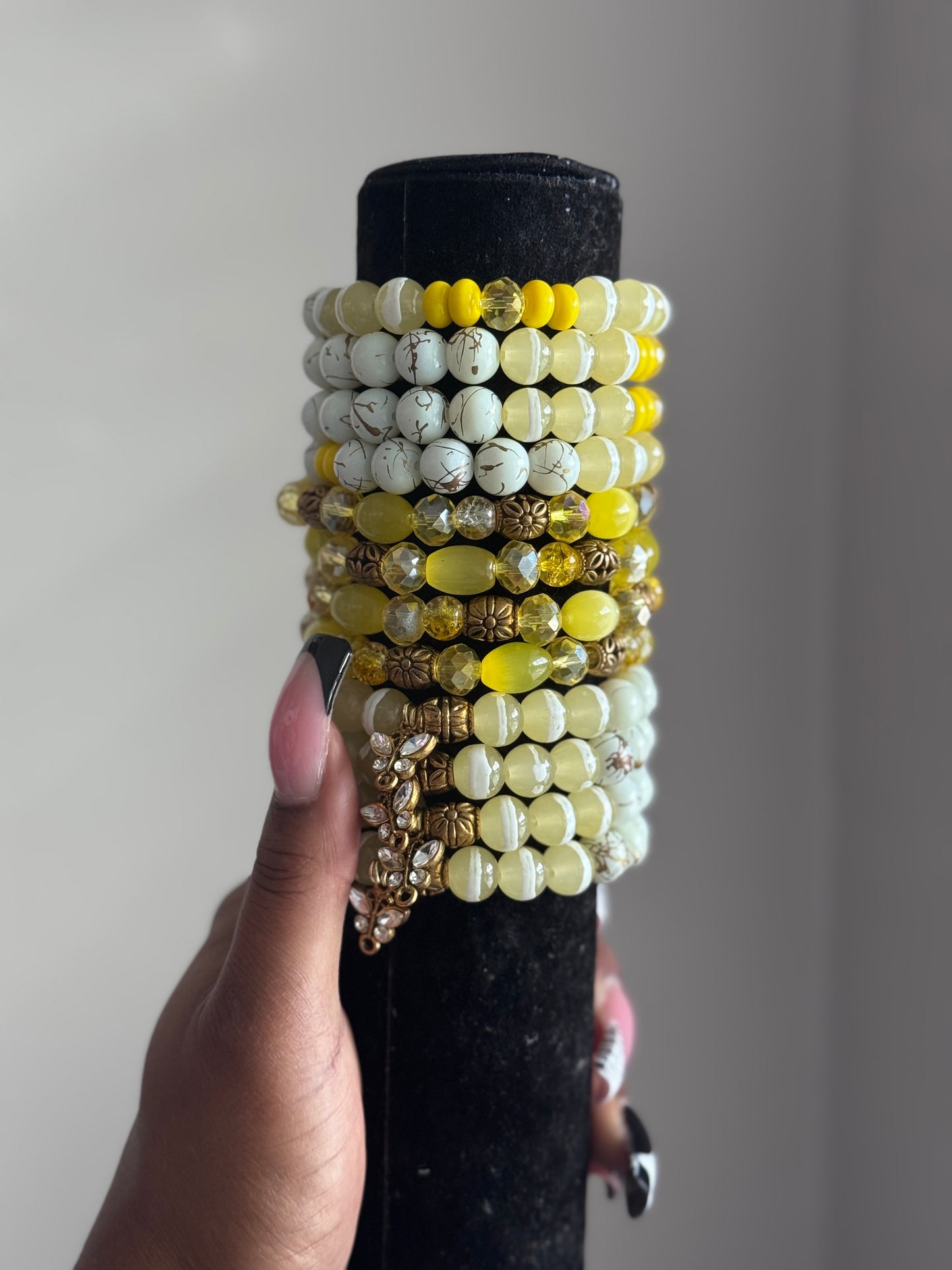 Spring Nectar Beaded Set
