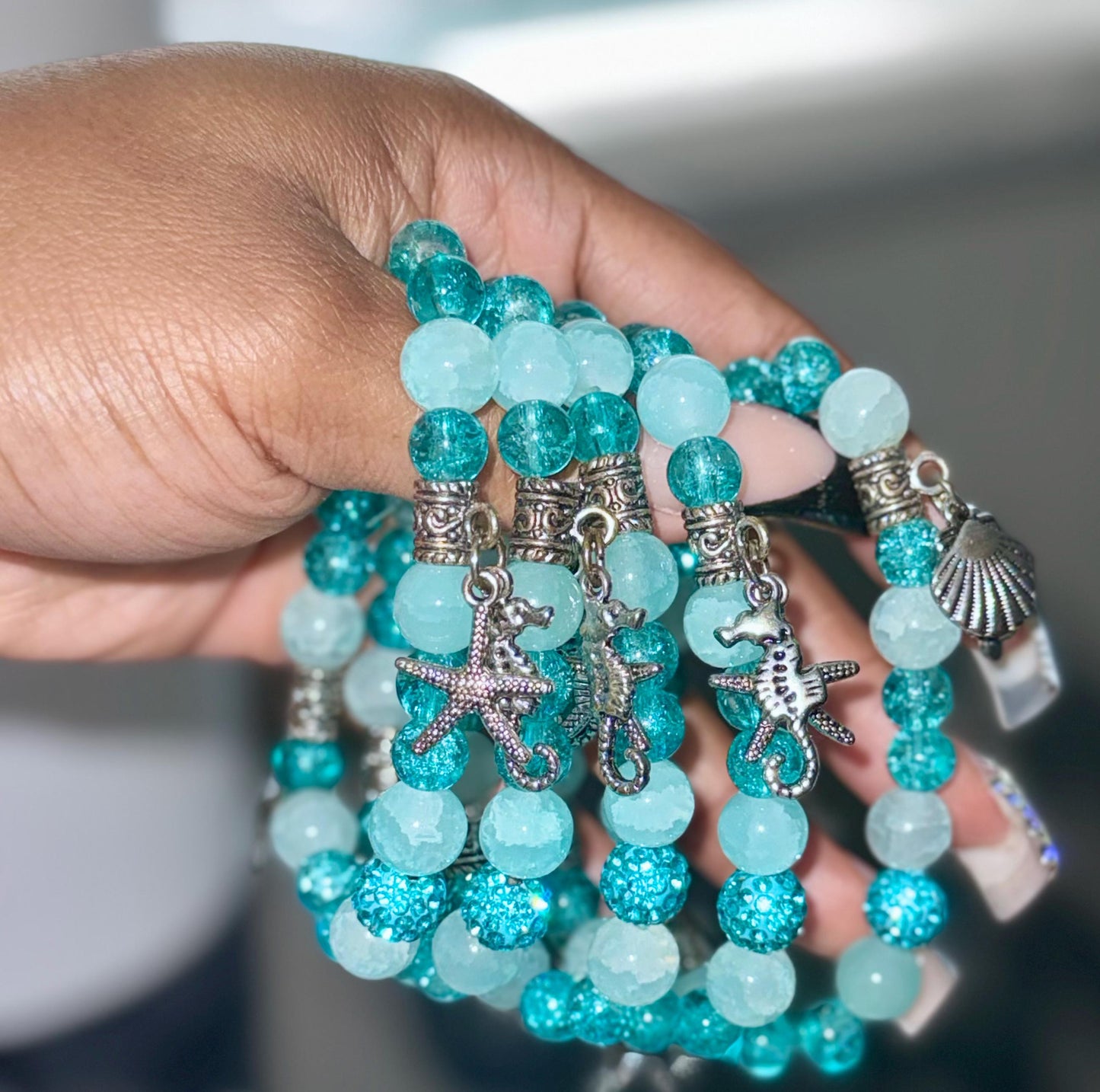 Oceanside Beaded Bracelets