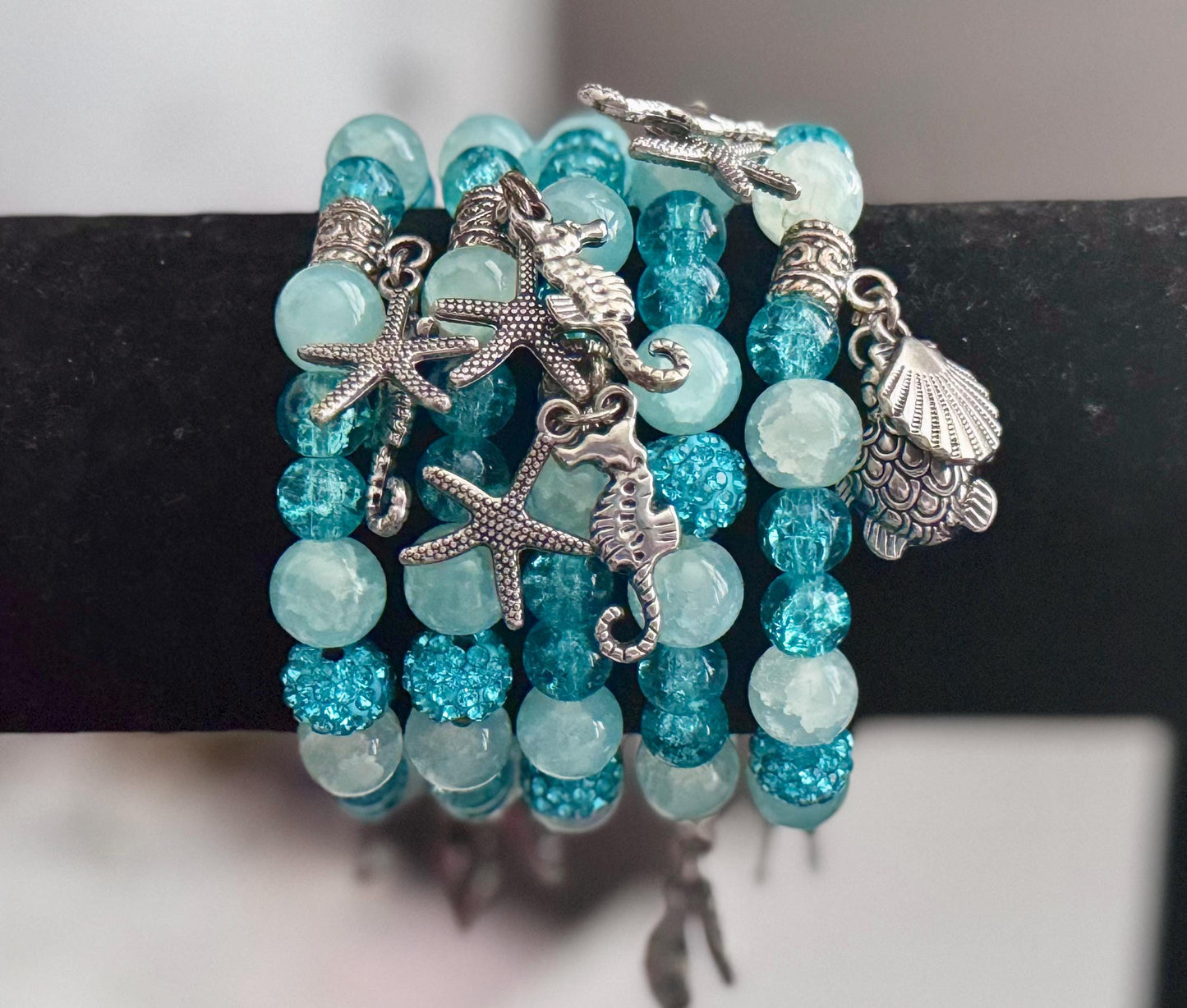 Oceanside Beaded Bracelets