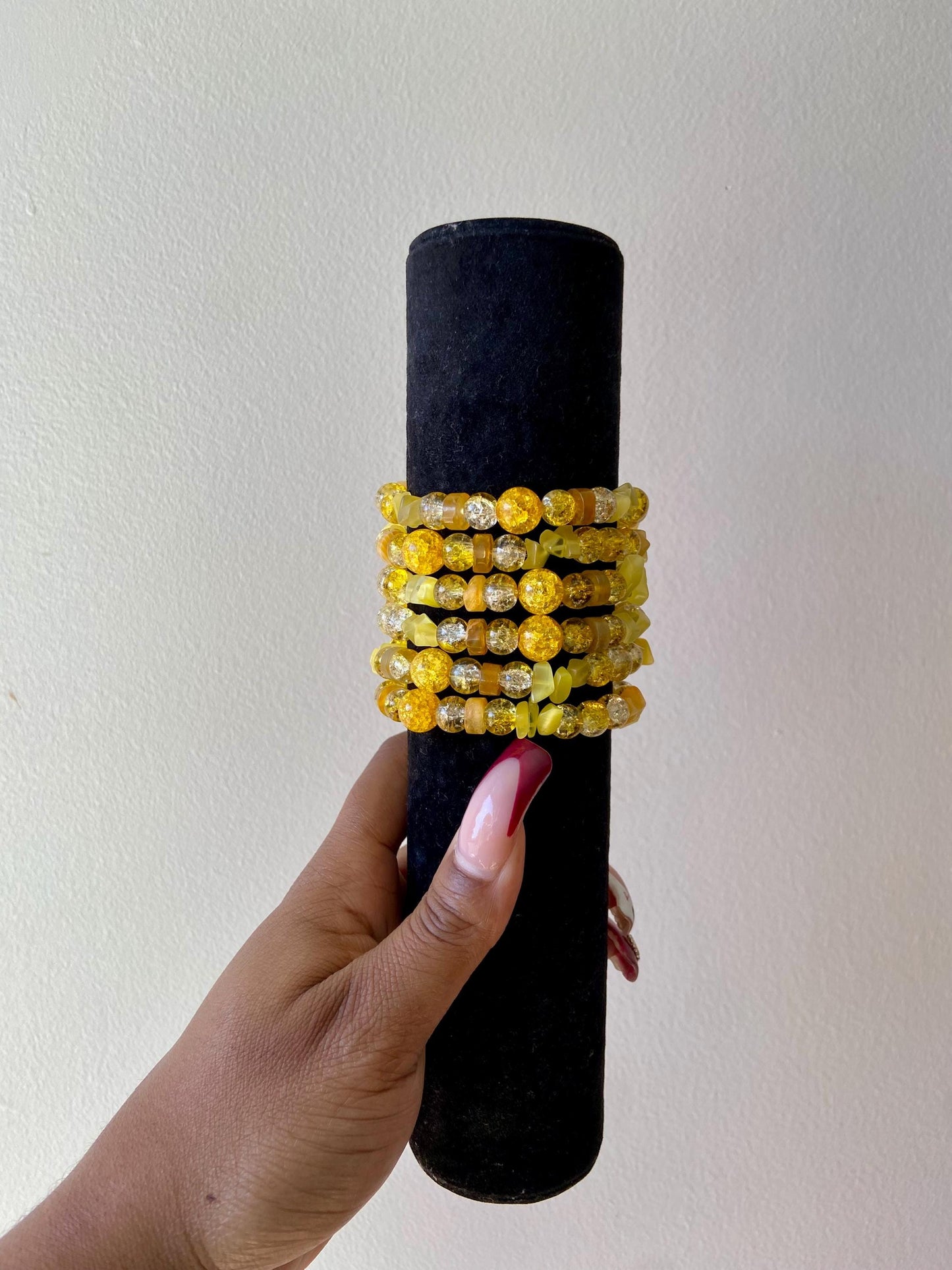 Lemon Drop Beaded Bracelet