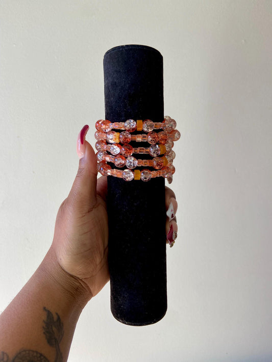 Autumn Aura Beaded Bracelet