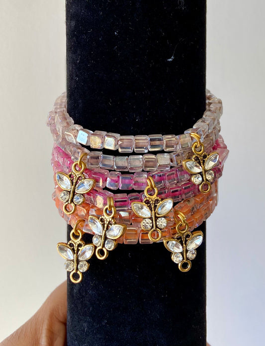 Cubed Butterfly Bracelet
